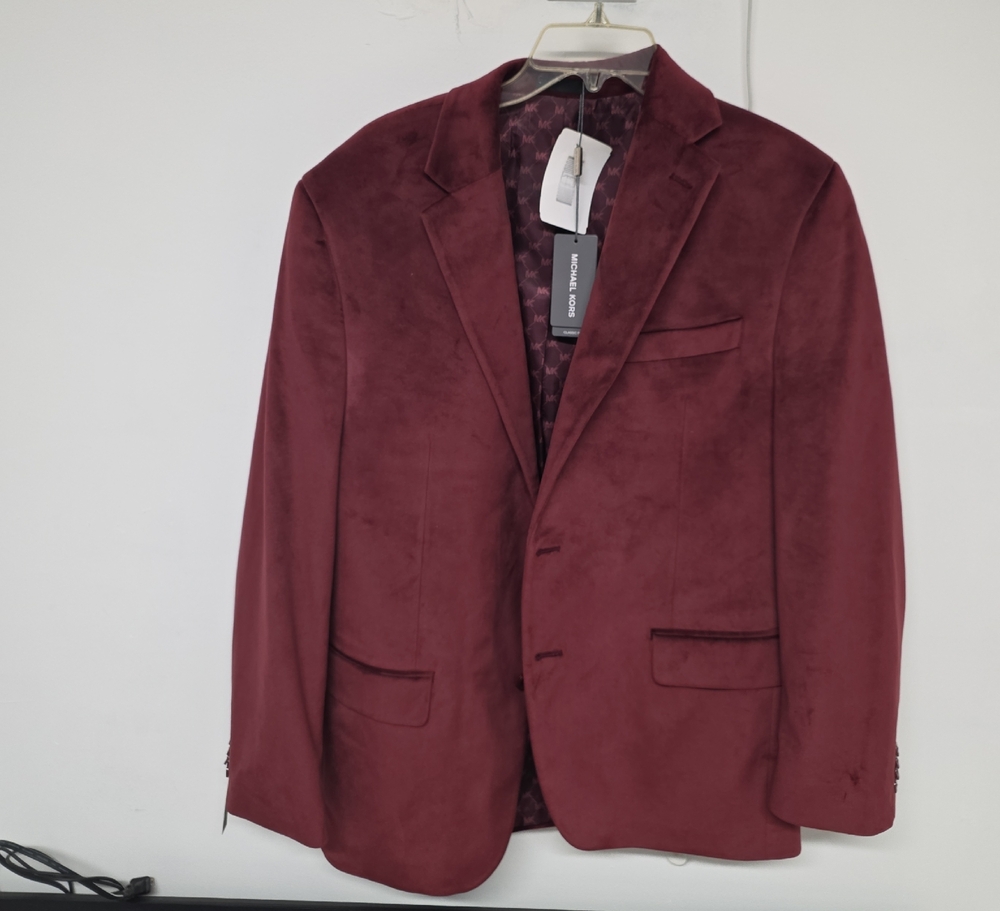 Michael Kors Rich Maroon Blazer